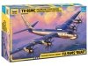 Zvezda 7038 Tu-95MS Bear Russian Strategic Bomber 1/144